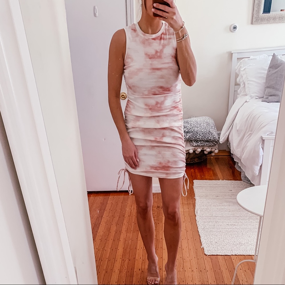 Lioness Tye Dye Mini Dress from Princess Polly